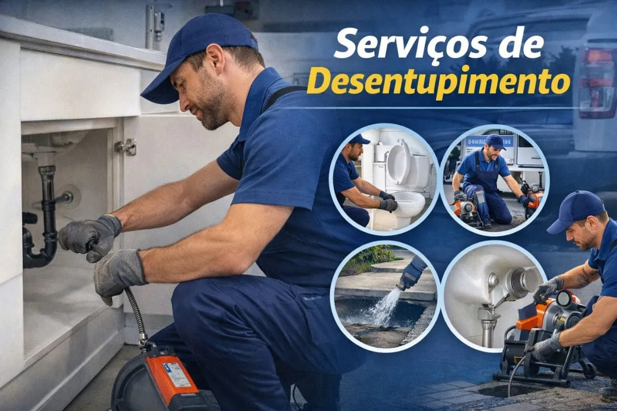 Serviços de desentupimento na Zona Leste de São Paulo para residências e comércios